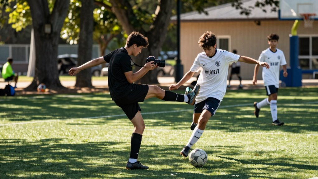 adjust camera for lighting