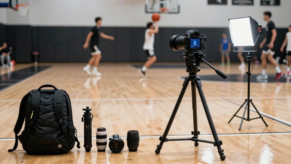 basketball filming setup tips