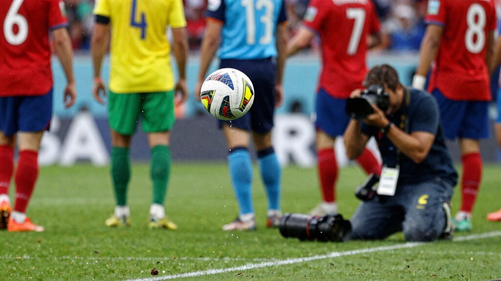 capture football action effectively