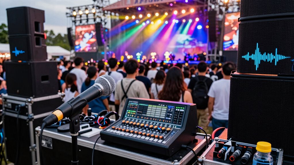 capturing clear loud audio