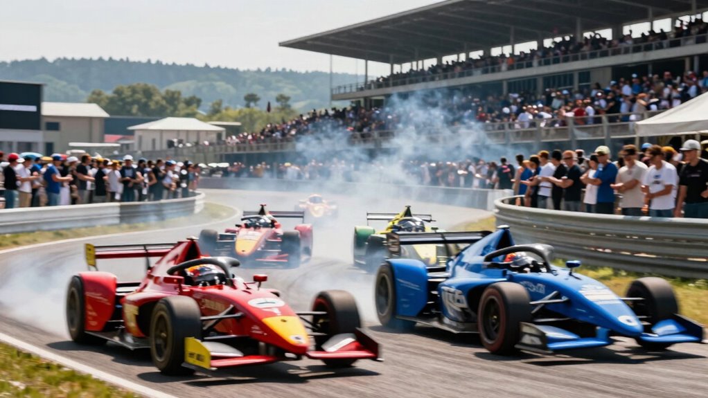 capturing race weekend moments