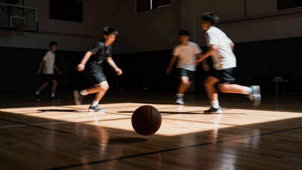 challenging indoor sports lighting