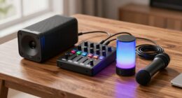 compact audio lighting kit