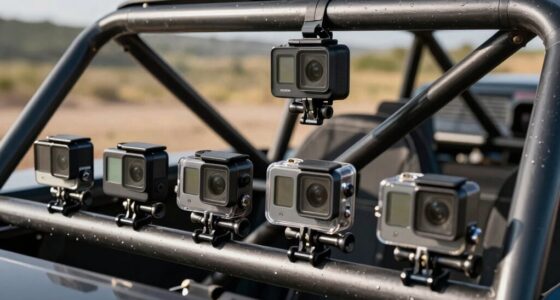 compare action camera mounts