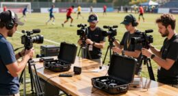 documentary sports coverage setup