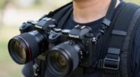 dual camera strap setup