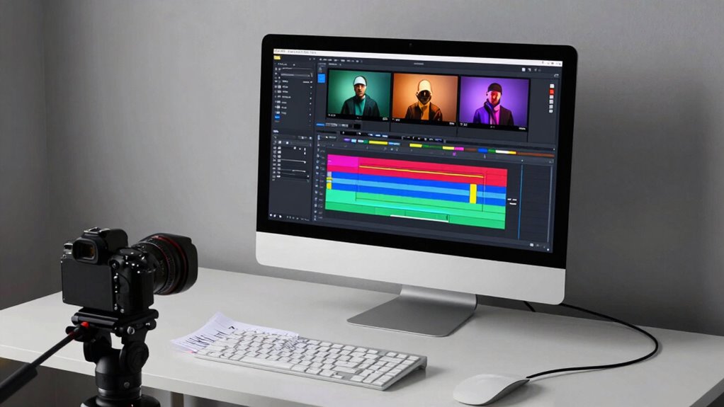 efficient organized editing workflow