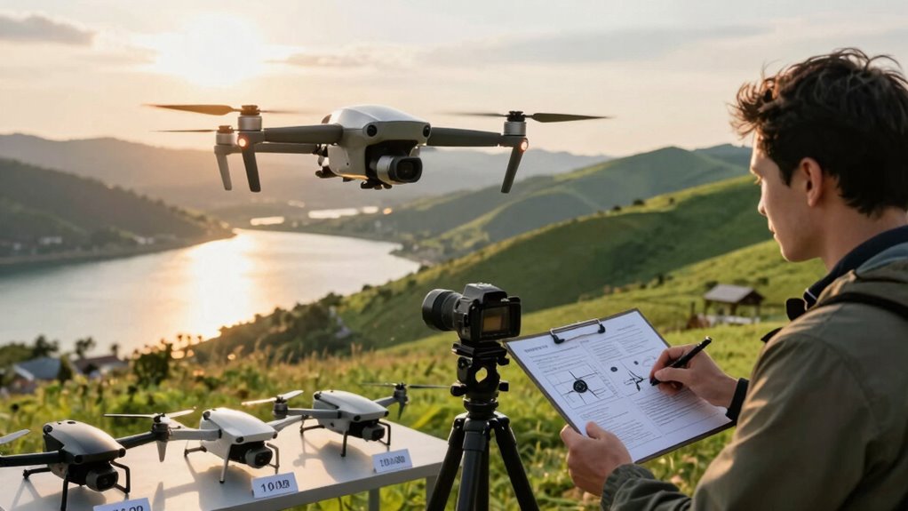 elevate cinematic drone selection