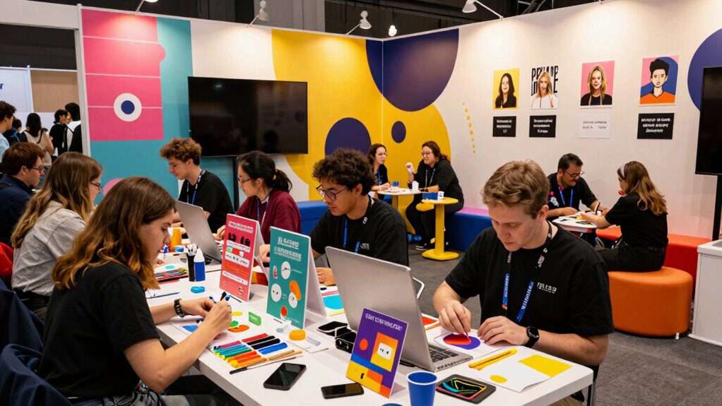 engaging pop up event booth