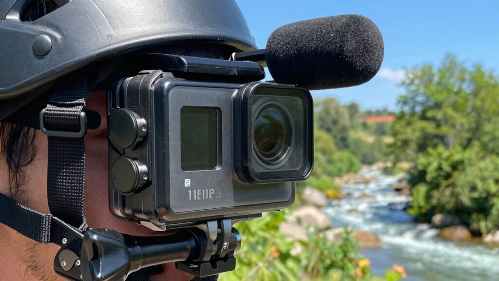 enhance action camera audio