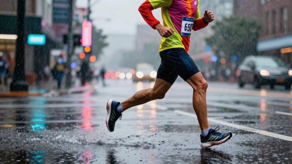 enhance rainy race photos