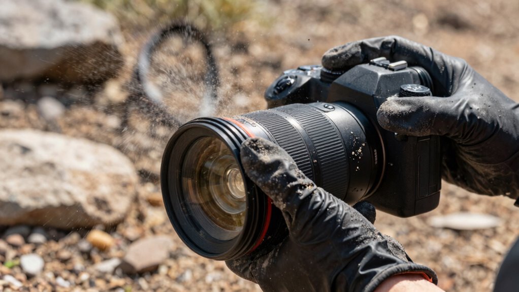 gentle dust and lens cleaning