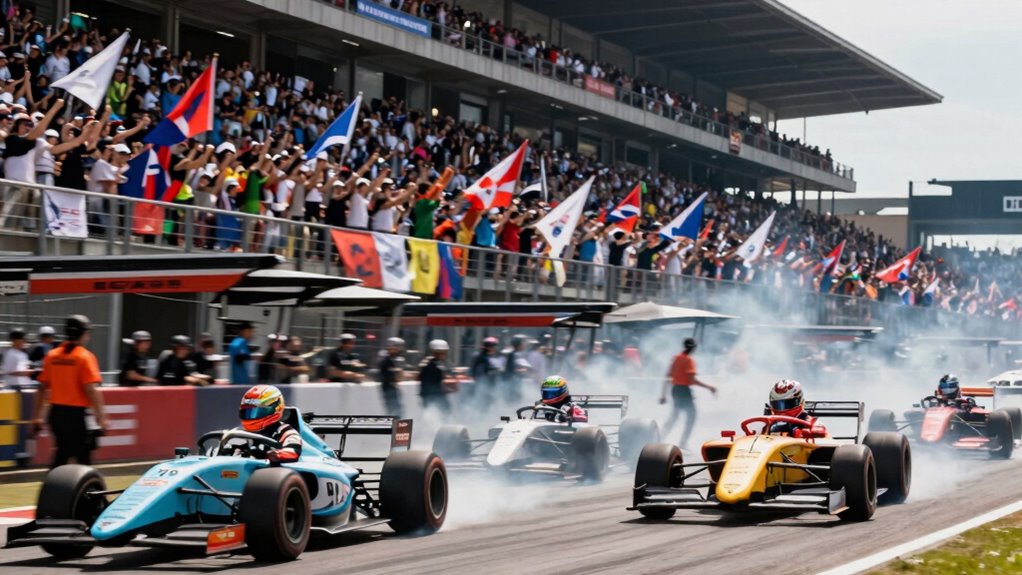 immersive race day atmosphere