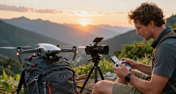 optimal drone travel setup