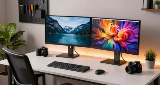 optimal monitor arrangement setup