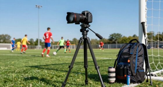 optimal soccer photography setup