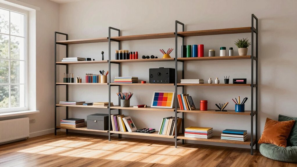 optimize creator studio shelving