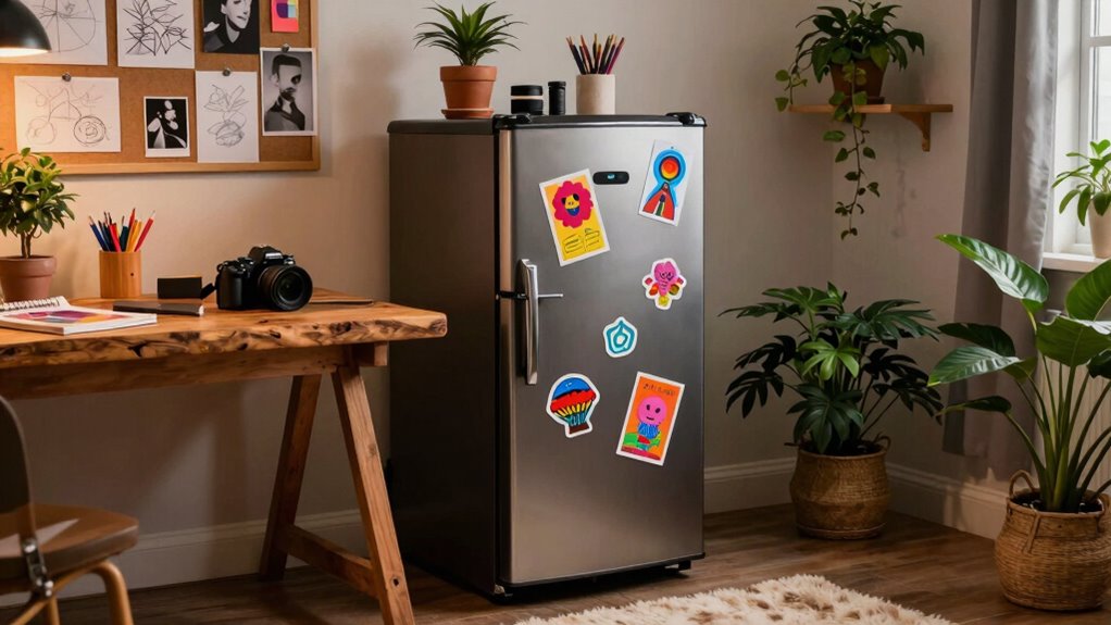 optimize mini fridge placement