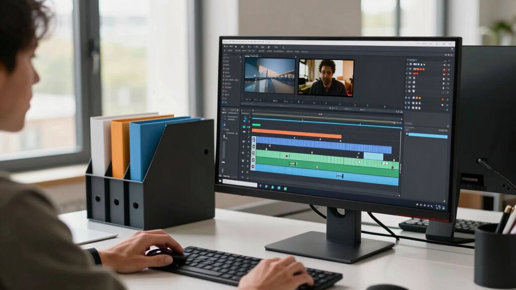 organize footage for efficiency