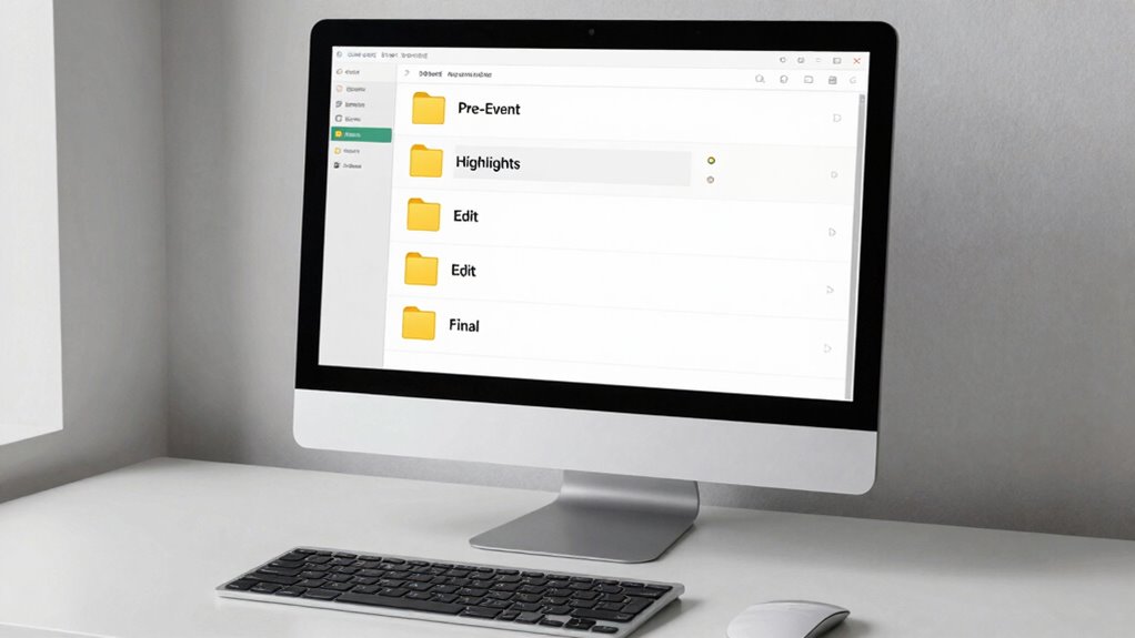 organized digital file management