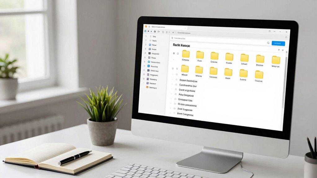organized files for efficiency