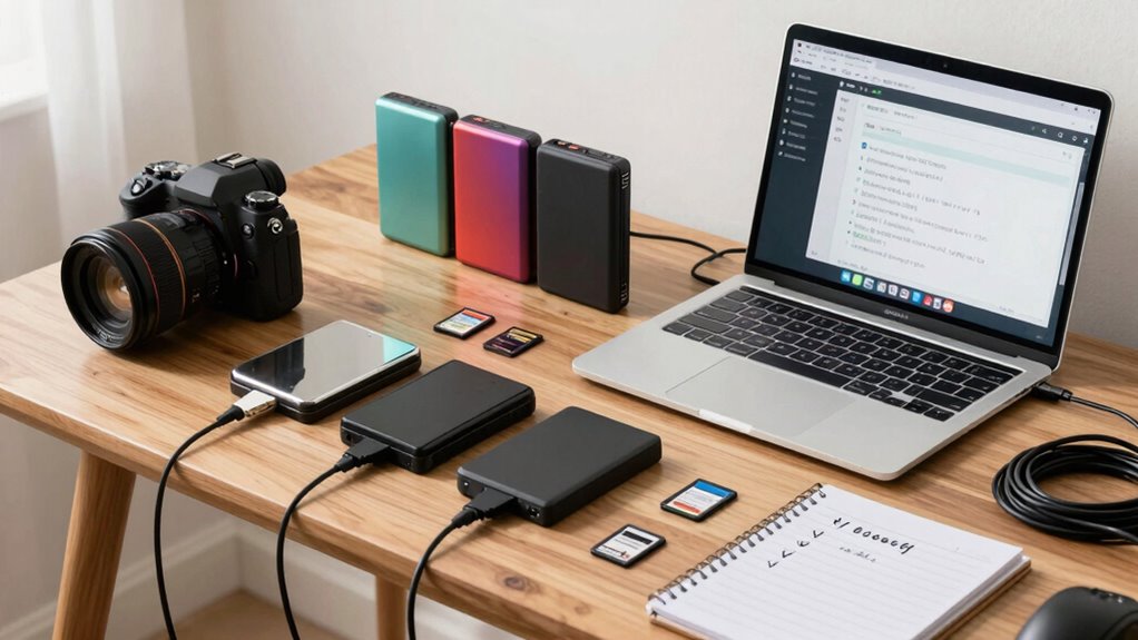 prepare storage for shooting