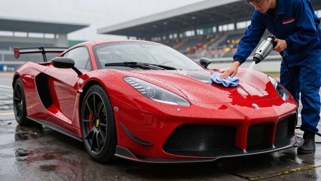 prepping ensures quick cleaning