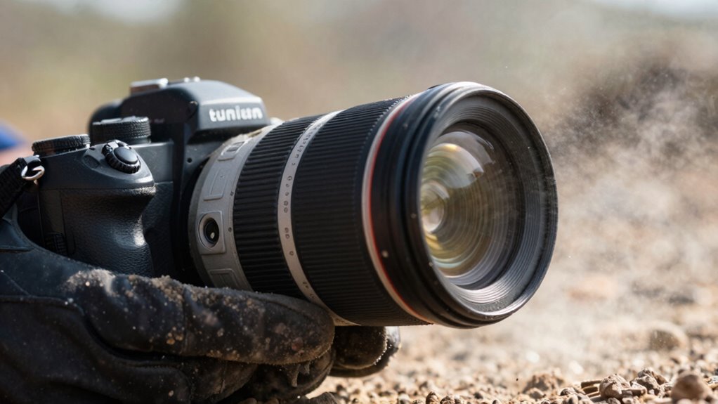 prevent dust damage during lens changes