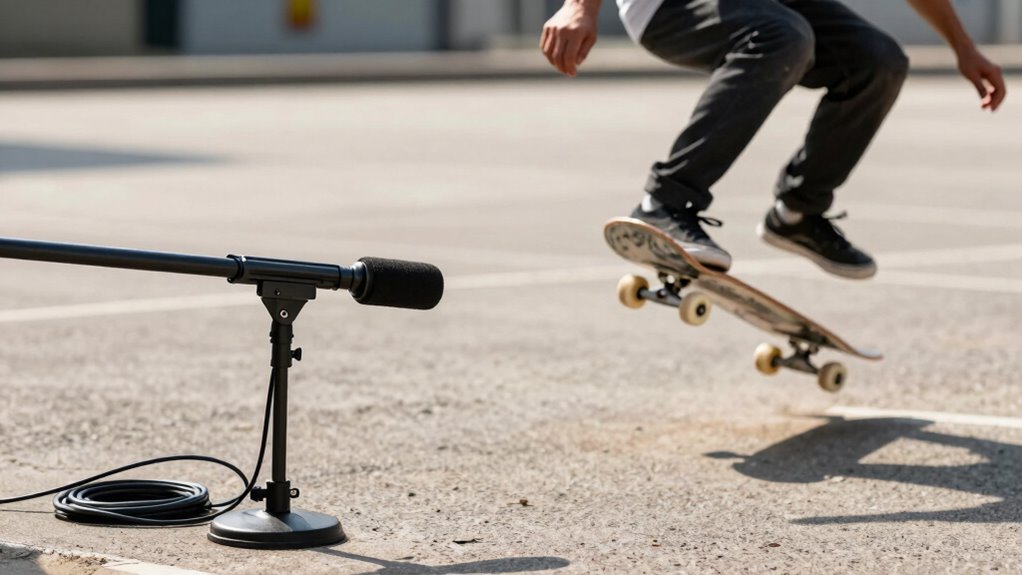 professional action sound recording