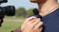 proper outdoor lav mic placement