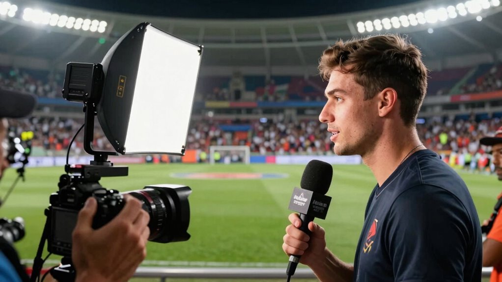 real time portable lighting adjustments
