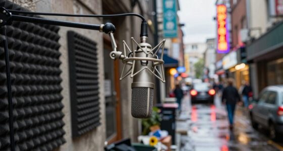 recording clear voice outdoors