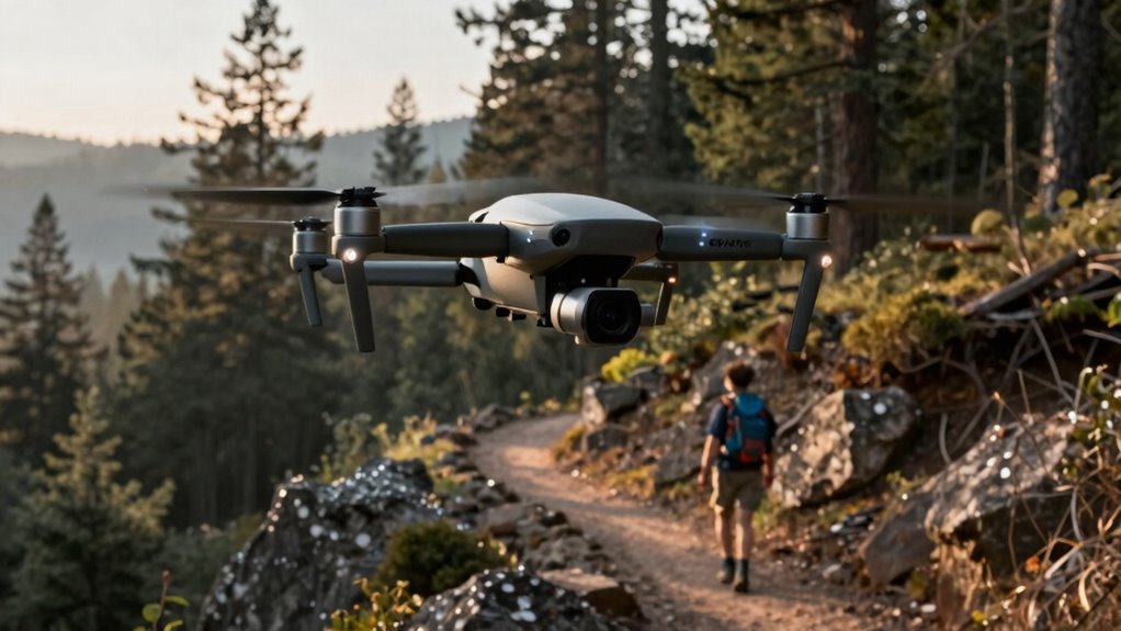safe drone movement tracking