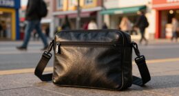 sling bag over backpack