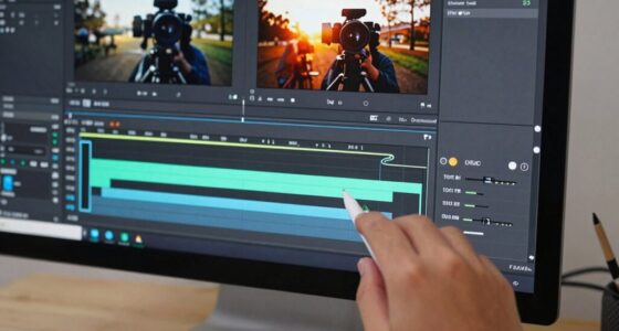 smoothly editing shaky footage