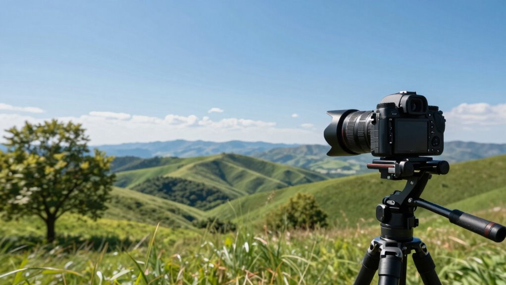 steady panning for horizons