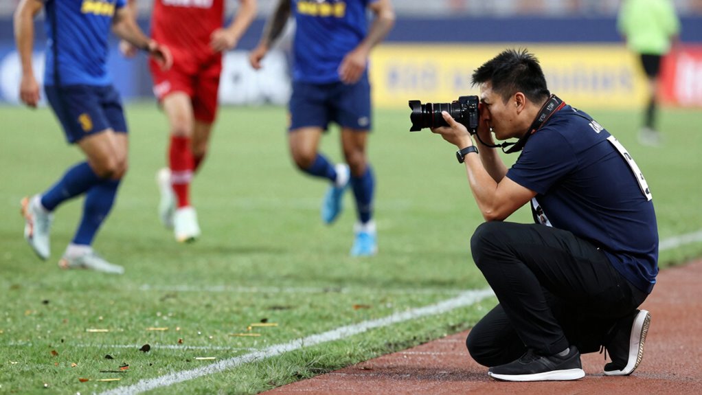 strategic sideline positioning enhances storytelling