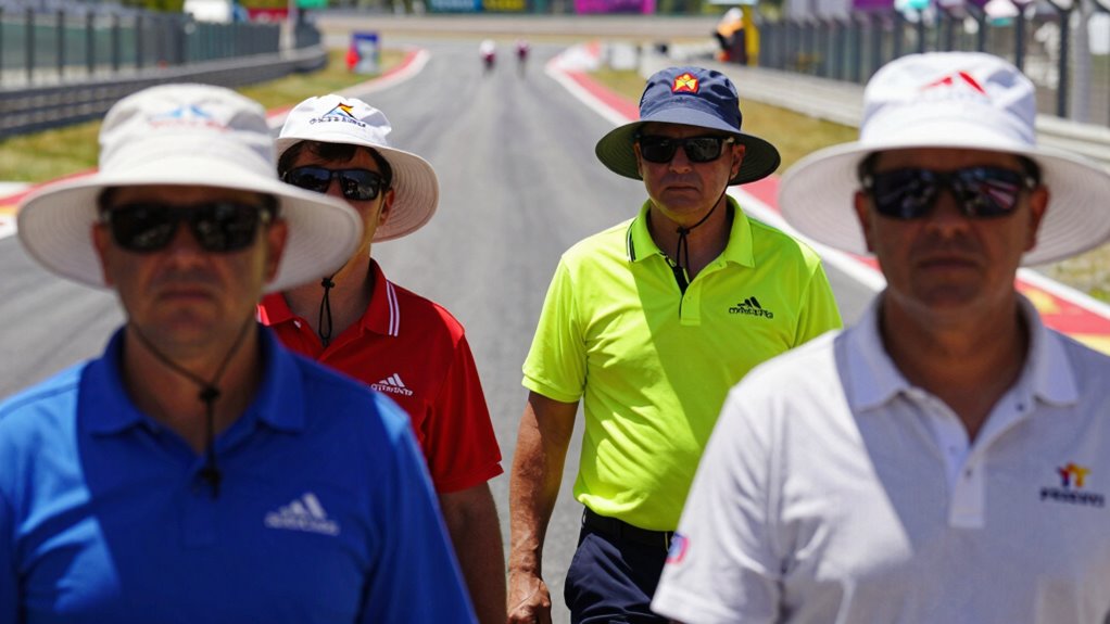 sun safety for race staff