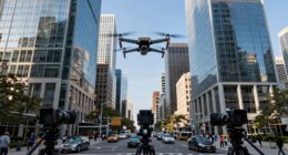 syncing drone and ground footage