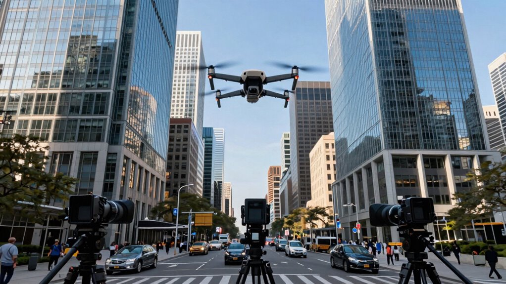 syncing drone and ground footage