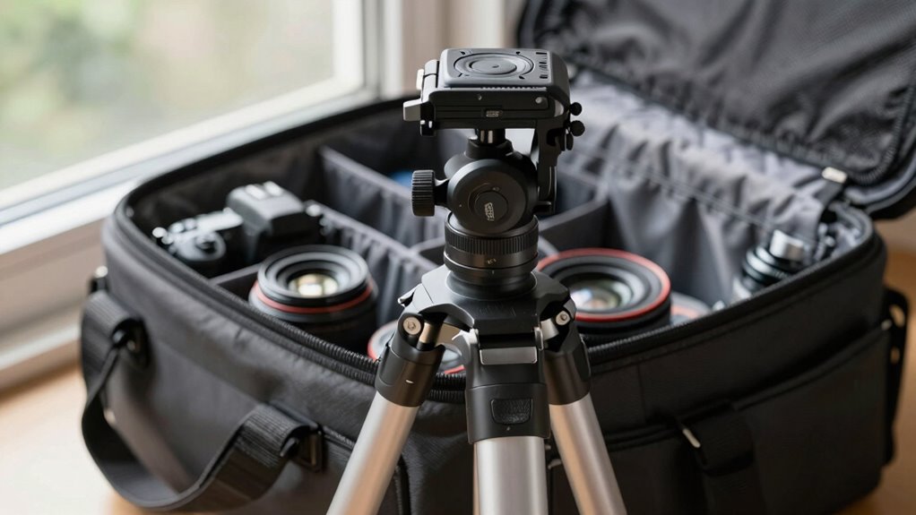 tripod maintenance and packing