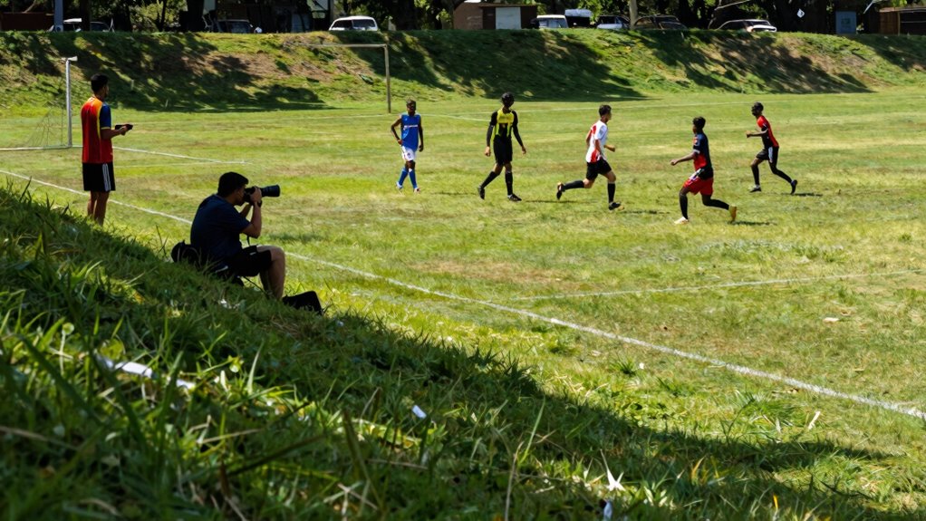 utilize terrain for dynamic shots