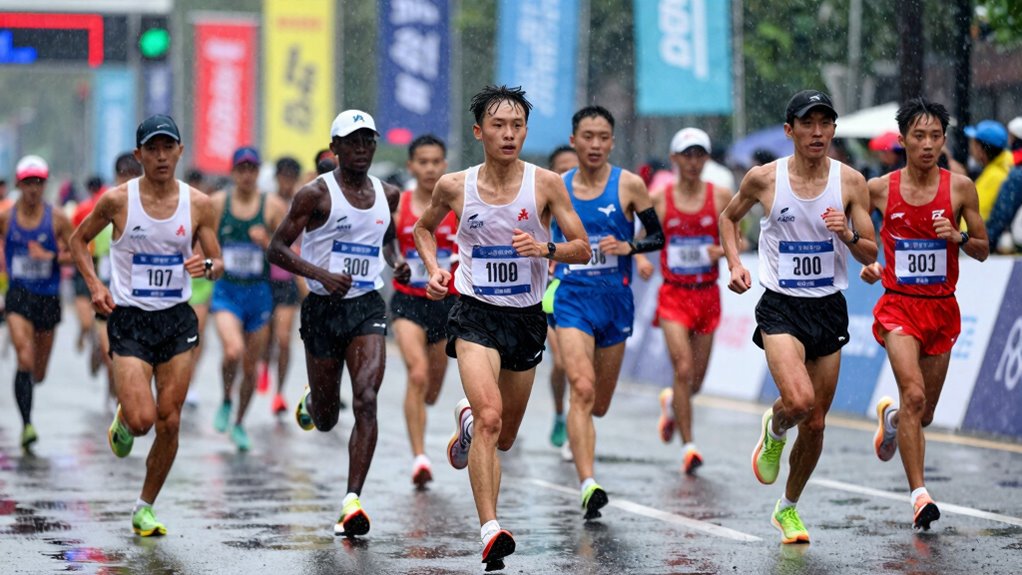 weather aware race photography