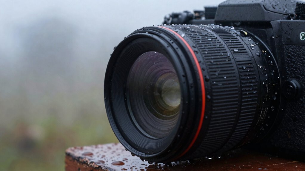 weather induced camera damage