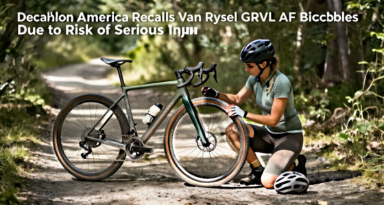 Decathlon America Recalls Van Rysel GRVL AF Bicycles Due To Risk Of Serious Injury Or Death From Crash Hazard
