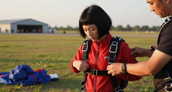 Jucika And Skydiving Training